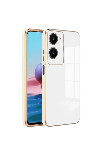 Newface Vivo Y18 Kılıf Volet Silikon - Beyaz ürün görseli 1