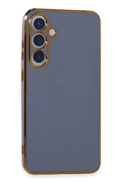 Newface Samsung Galaxy S24 Plus Kılıf Volet Silikon - Mavi ürün görseli 1