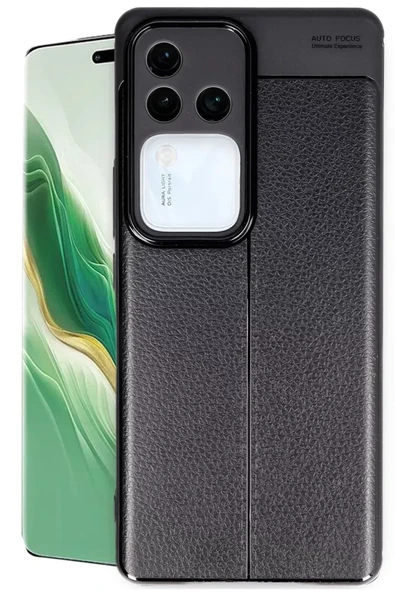 Newface Vivo V30 5G Kılıf Auto Focus Kapak - Siyah ürün görseli 1