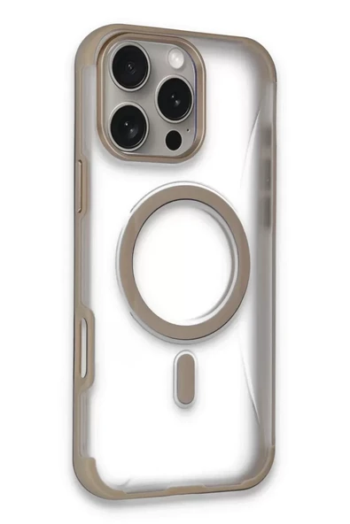 Joko Apple iPhone 16 Pro Max Hilton Magsafe Kapak - Gold ürün görseli 1