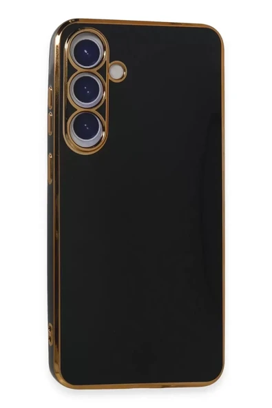 Newface Samsung Galaxy S24 Plus Kılıf Volet Silikon - Siyah ürün görseli 1