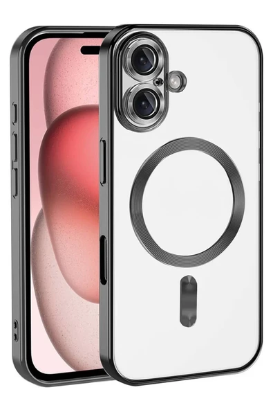Newface Apple iPhone 17 Kross Magneticsafe Kapak - Siyah ürün görseli 1