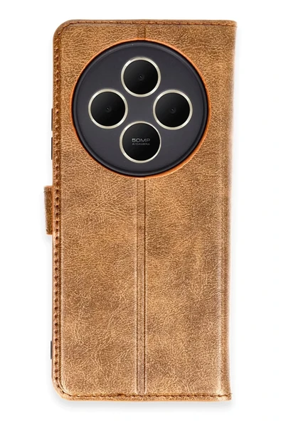 Newface Xiaomi Redmi 14C Kılıf Trend S Plus Kapaklı Kılıf - Taba ürün görseli 1