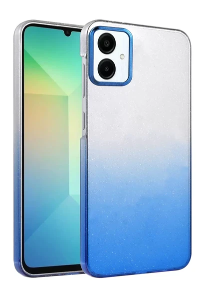 Newface Samsung Galaxy A06 Glossy Kapak - Mavi ürün görseli 1
