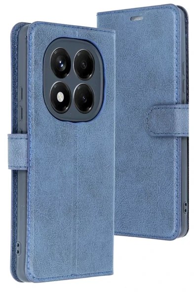 Newface Xiaomi Redmi Note 14 4G Kılıf Trend S Plus Kapaklı Kılıf - Lacivert ürün görseli 1