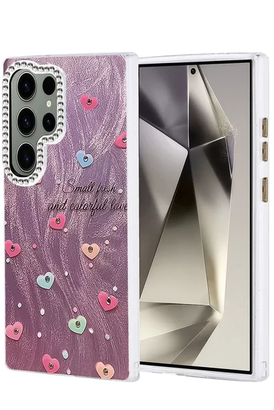 Newface Samsung Galaxy S23 Ultra Kılıf Blade Aynalı Desenli Kapak - Desen 8 ürün görseli 1