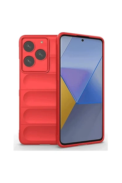 Newface General Mobile Era 50 Kılıf Optimum Silikon - Kırmızı ürün görseli 1