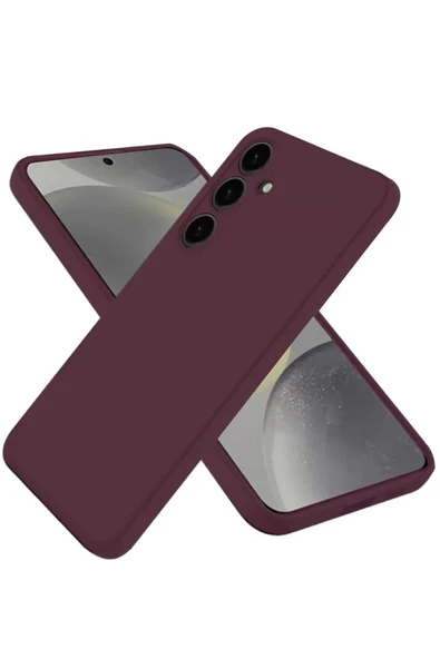 Newface Samsung Galaxy A56 Kılıf First Silikon - Mürdüm ürün görseli 1