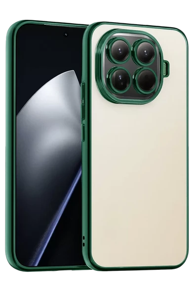 Newface Xiaomi Mi 15T Pro Razer Lensli Silikon - Yeşil ürün görseli 1