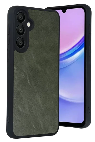 Newface Samsung Galaxy A37 5G Aras Deri Kapak - Yeşil ürün görseli 1