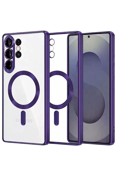 Newface Samsung Galaxy S26 Ultra Kross Magneticsafe Kapak - Mor ürün görseli 1
