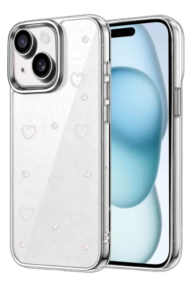 Newface Apple iPhone 15 Fiyonk Desenli Kapak - Desen 10 ürün görseli 1