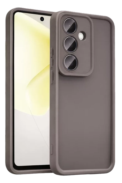 Newface Samsung Galaxy A37 5G Viera Silikon - Gri ürün görseli 1