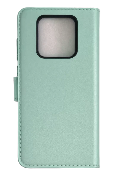 Newface Tecno Camon 16 Prime Trend S Plus Kapaklı Kılıf - Su Yeşili ürün görseli 1