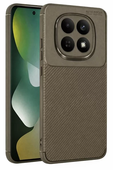 Newface Xiaomi Redmi Note 15 Pro 4G Auto Focus Karbon Kapak - Kahverengi ürün görseli 1