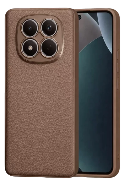 Newface Xiaomi Redmi Note 15 Pro Plus 5G Thermax Silikon Kılıf - Kahverengi ürün görseli 1