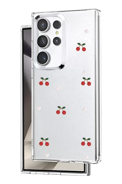 Newface Samsung Galaxy S23 Ultra Fiyonk Desenli Kapak - Desen 9 ürün görseli 1