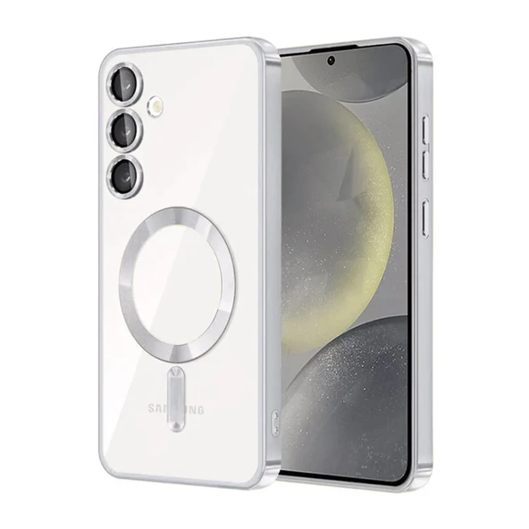 Galaxy A16 5G Kross Magneticsafe Kapak - Gümüş