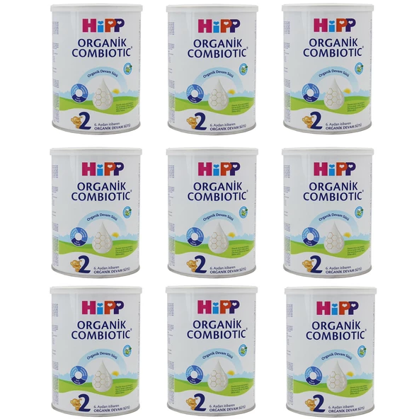 Hipp 2 Organik Combiotic Devam Sütü 350 gr 9 ADET ürün görseli 1