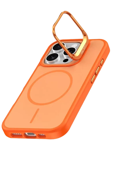 Joko Apple iPhone 16 Pro Max Flexa Magsafe Kapak - Turuncu - Resim 3