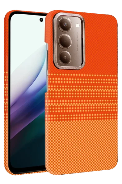 Newface Xiaomi Redmi 15 4G Vega Magsafe Kapak - Turuncu ürün görseli 1