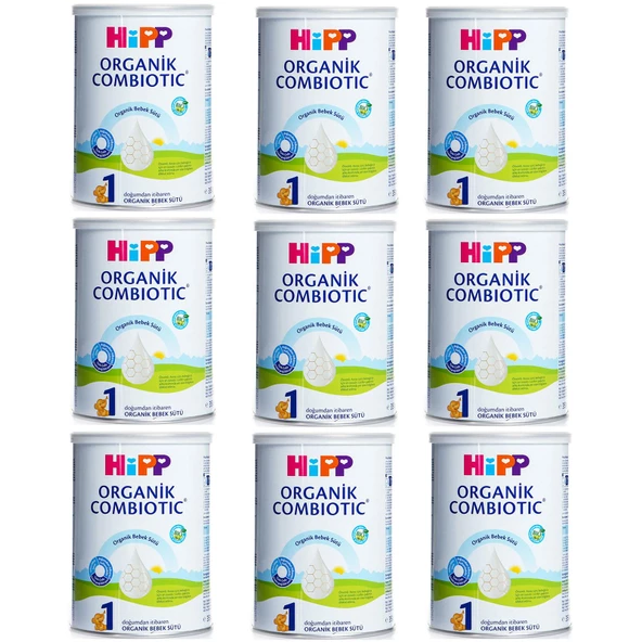 Hipp 1 Organik Combiotic Bebek Sütü 350 gr 9 ADET ürün görseli 1