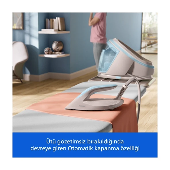 Philips PSG7200/20 3120 W Buhar Kazanlı Ütü - Resim 7