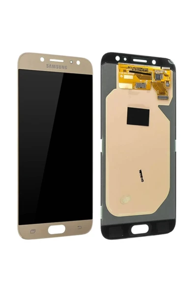 Galaxy J7 Pro J730 Lcd Ekran Altın Revize - Resim 5