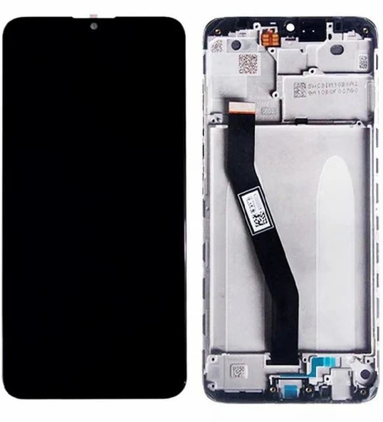 Redmi 8 Uyumlu Ekran Çıtalı (Siyah) ürün görseli 1
