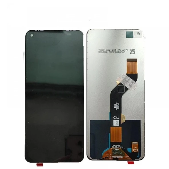 Tecno Spark 6 Lcd Dokunmatik Ekran (ORJ) Siyah - Resim 4