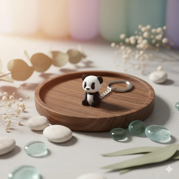 Anahtarlık- Panda 3'lü Set ürün görseli 1