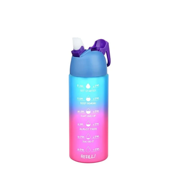 Quick Motivasyonel Matara 500 ml  16,9 oz - Resim 2