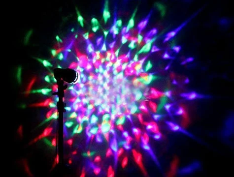 Renkli Led Döner Başlıklı Disko Ampulü ürün görseli 1