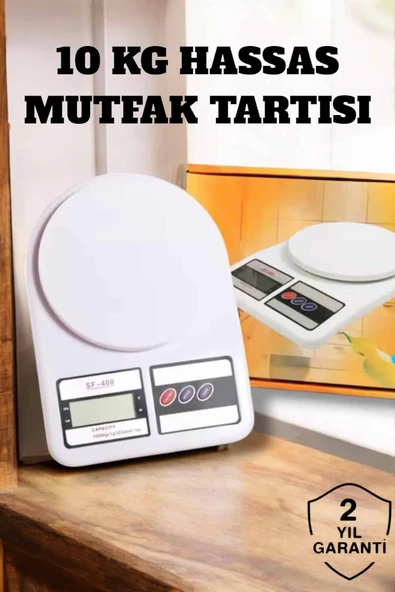 Net LCD Ekran ve  Kapanma Özelliği ile Uzun Ömürlü Dijital Mutfak Tartısı ürün görseli 1