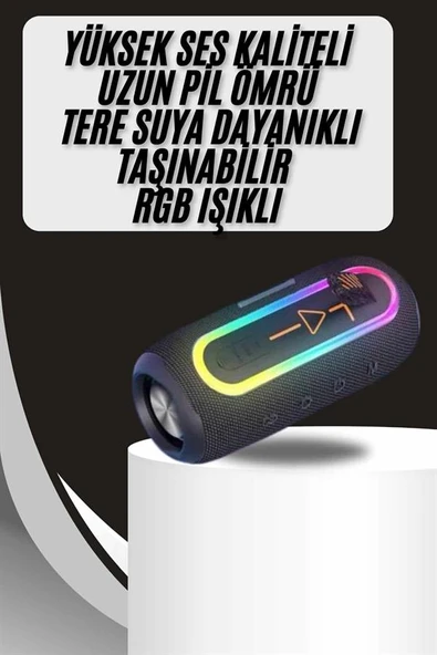 Kablosuz Bluetooth Hoparlör Taşınabilir Çoklu Bağlantılı Özelliği ürün görseli 1