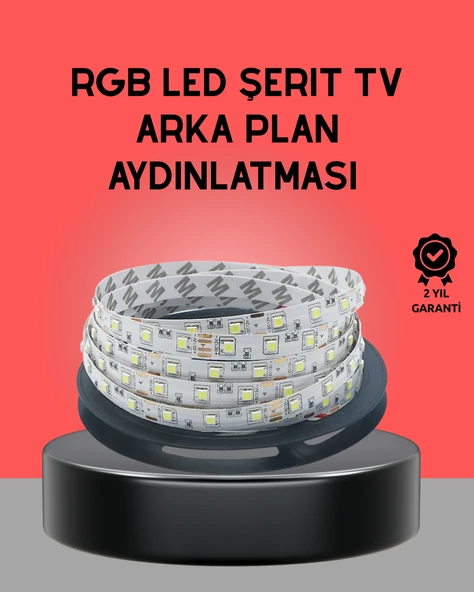 Uzaktan Kumandalı LED TV Arka Işık Şeridi ürün görseli 1