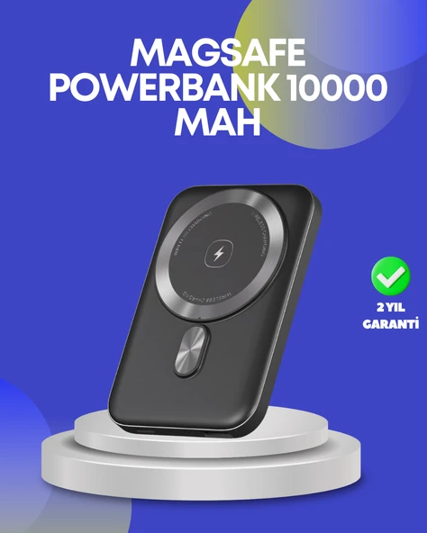 22.5W Hızlı Şarj Destekli Manyetik Powerbank Kompakt Tasarım ürün görseli 1