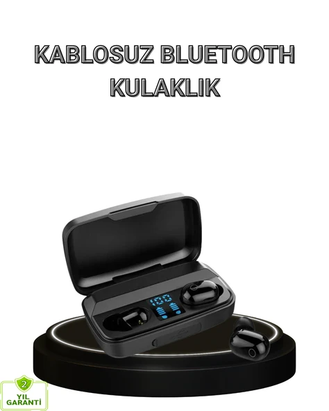 A10s Kablosuz Kulaklık  Çipli Uzun Pil Ömürlü Dokunmatik ürün görseli 1