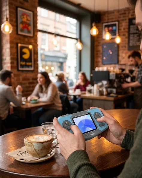 Taşınabilir Game Console Dahili Oyunlu TV Bağlantılı Şarjlı Retro Oyun Konsolu ürün görseli 1