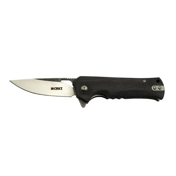 Crkt Muskie 202 BK Siyah Kamp / Outdoor Çakı 18 cm  Yarı , Kemerlikli, Kutulu ürün görseli 1