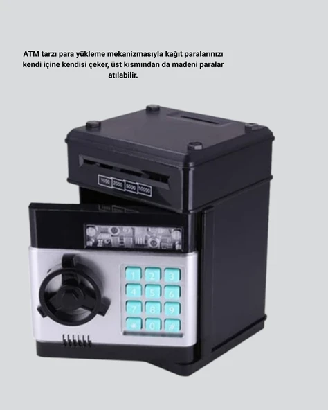 SAM53 NUMBER BANK SİYAH - Resim 3