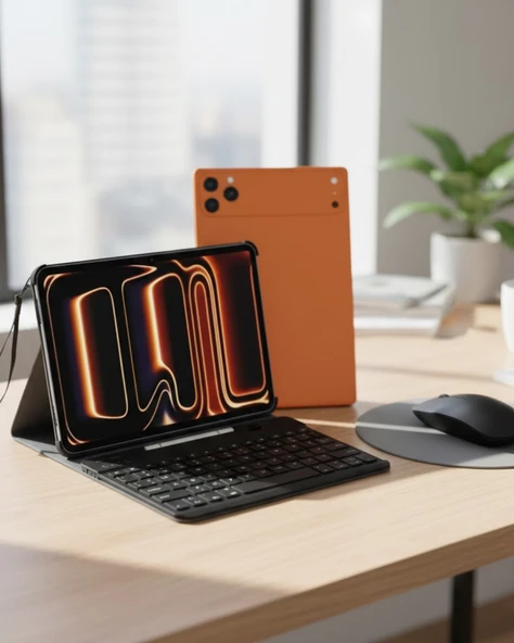 Android Tab Klavye Kılıflı Dokunmatik Ekran Günlük ve Profesyonel Kullanım ürün görseli 1