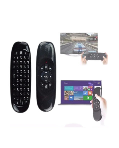 Kablosuz Air Mouse Mini Klavye Çok Fonksiyonlu - Resim 3