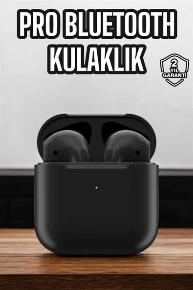 Bluetooth Kulaklık Yeni Nesil Pro Sensörlü Mikrofon Çağrı Cevaplama - Resim 2