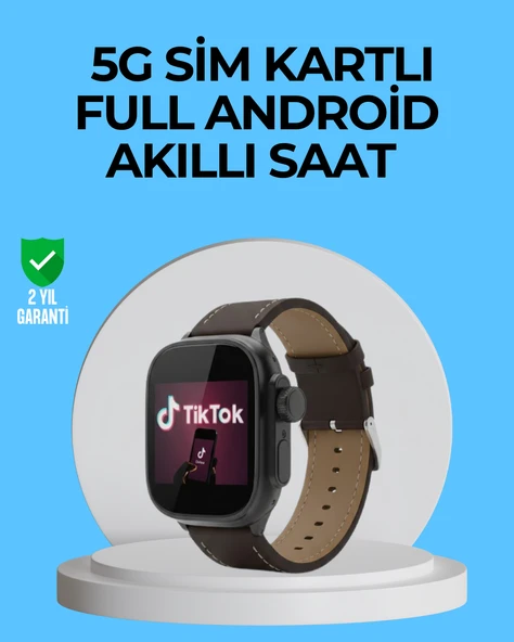 Kamera Özellikli Akıllı Saat Play Store Destekli ürün görseli 1
