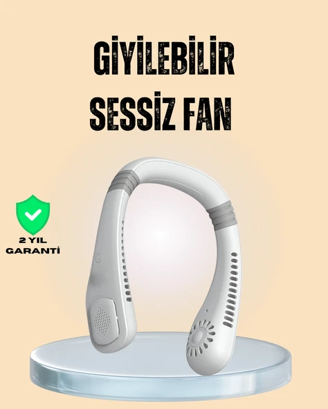 Esnek Silikon Tasarımlı Taşınabilir Kişisel Fan ürün görseli 1