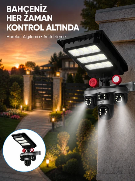 SOLAR GÜVENLİK KAMERASI BLM102 - Resim 2