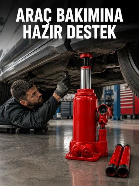 2 Ton Hidrolik Kaldırma Gücü ile Güvenli Araç Desteği ürün görseli 1