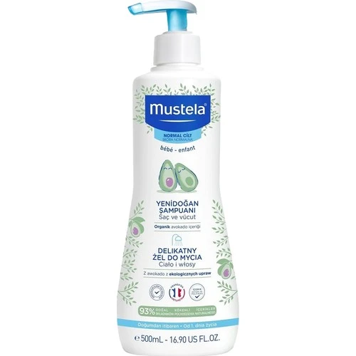 Gentle Cleansing Gel Yenidoğan Şampuan 500 ml ürün görseli 1