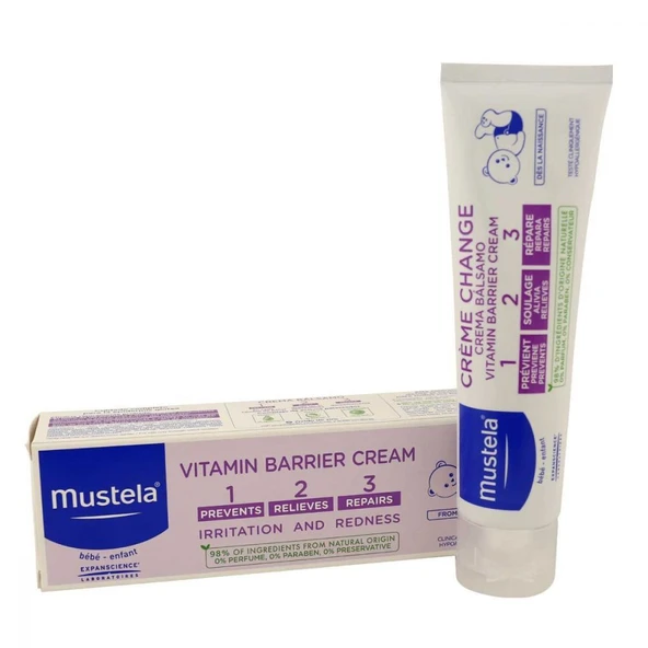 Baby Vitamin Barrier 1.2.3.Cream Pişik Önleyici Krem 100 ml ürün görseli 1